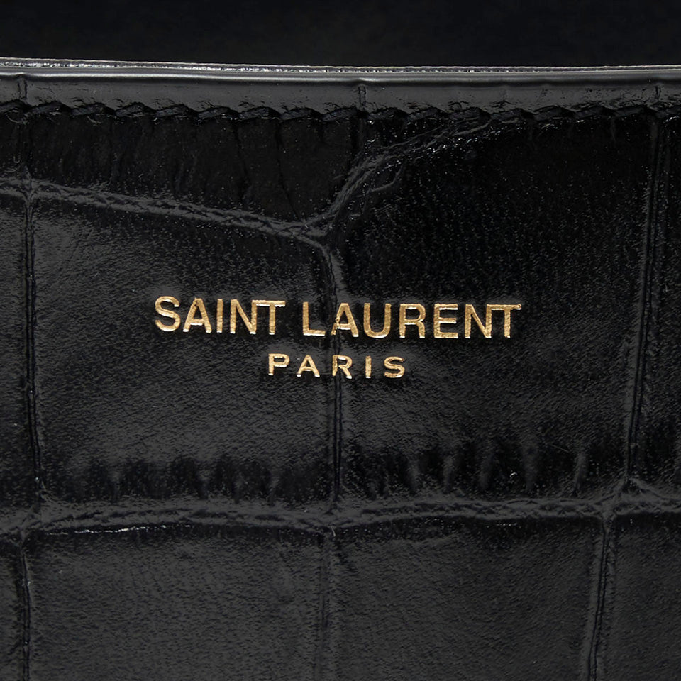 Saint Laurent- Tote Bag 2way Black