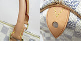 Louis Vuitton Speedy 25 Handbag Damier Azur Canvas