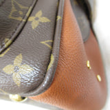 Louis Vuitton Manhattan 2way Handbag Pvc Coated