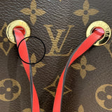 Louis Vuitton Neonoe Monogram Red Shoulder Bag