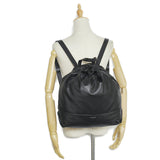 Saint Laurent- Rucksack Backpack Lambskin Leather Black