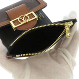 Louis Vuitton Trifold Wallet Monogram Reverse Portefeuille Dauphine Compact
