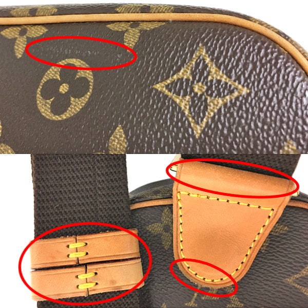Louis Vuitton Monogram Pochette Gange Body Bag Waist Pouch