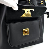 Louis Vuitton LockMe Bucket NV Shoulder Shoulder Bag Noir Black