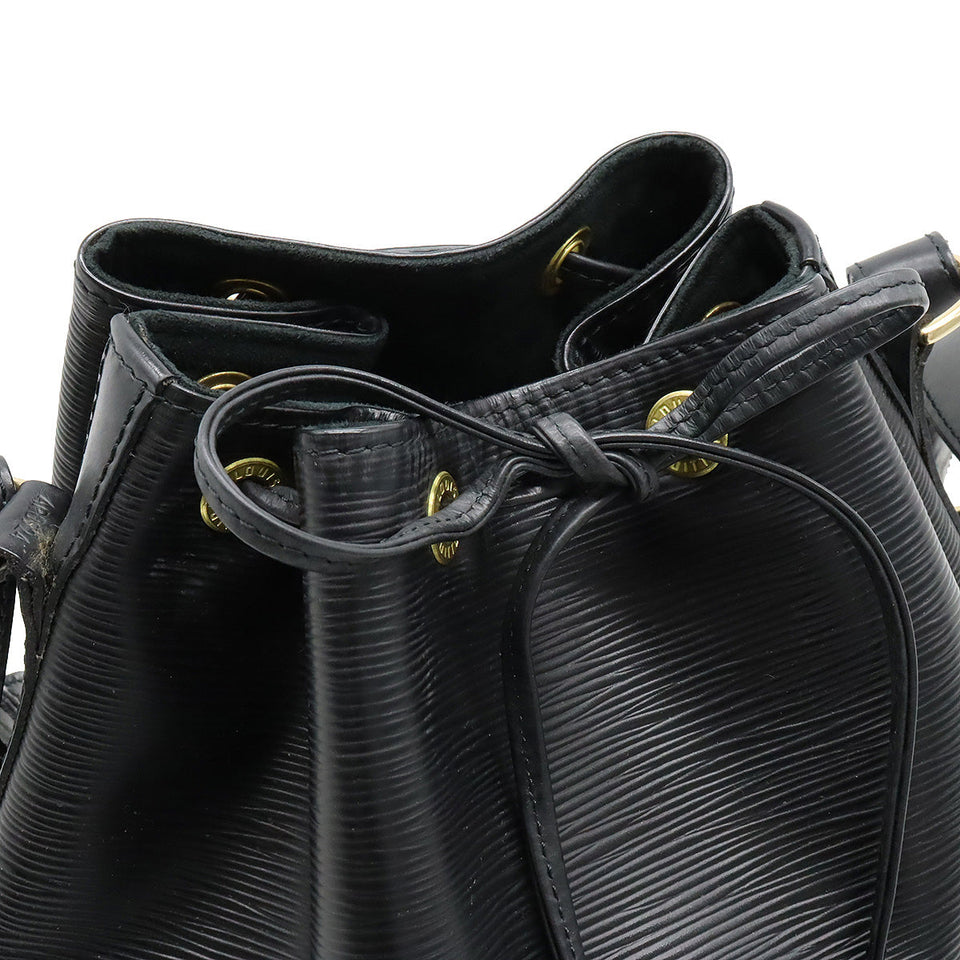 Louis Vuitton Epi Noe Shoulder Bag Noir Black
