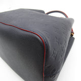 Louis Vuitton Neonoe Shoulder Bag Monogram Implant Marine Rouge