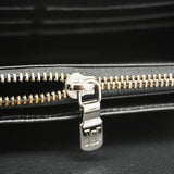 Louis Vuitton Bifold Long Wallet Monogram Eclipse Fragment Zippy Organizer
