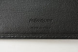 Saint Laurent- Paris Wallet Folding Wallet Zipper Type Black