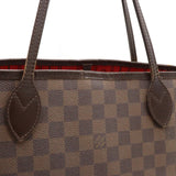 Louis Vuitton Damier Neverfull MM Tote Bag Shoulder Bag