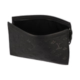 Louis Vuitton Gaston Wearable Wallet Shoulder Bag Purse Black