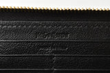 Saint Laurent- Paris Wallet Long Wallet Zipper Black