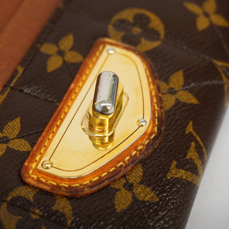 Louis Vuitton Bifold Long Wallet Monogram Etoile Portefeuille Sarah