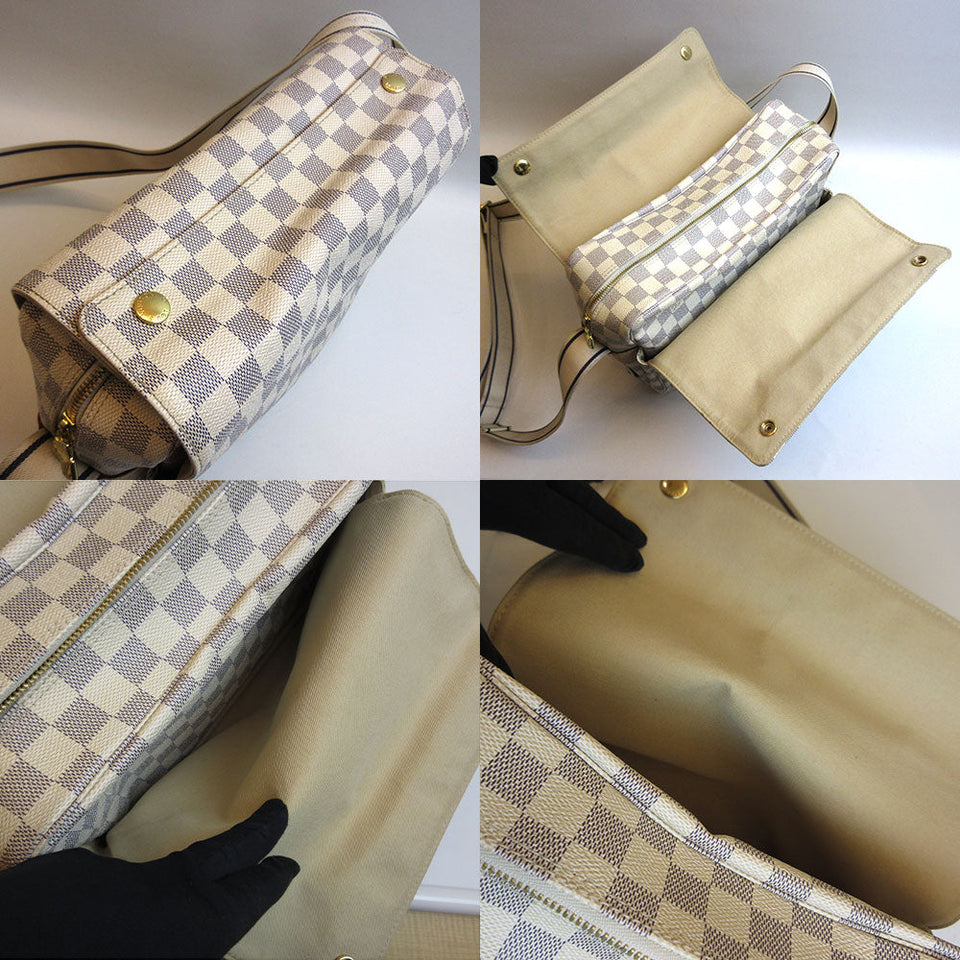 Louis Vuitton Bag Naviglio Damier Azur Shoulder Bag