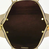 Louis Vuitton Neo Alma PM Shoulder Emplant Leather Handbag Creme