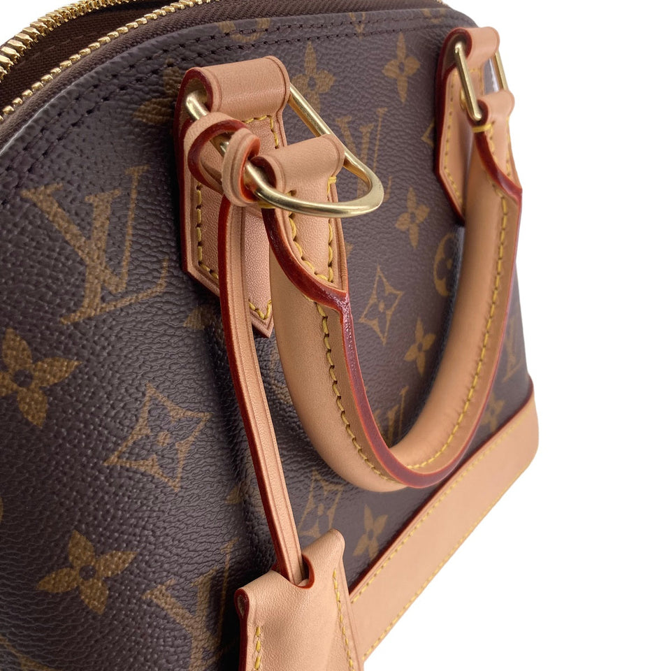 Louis Vuitton Alma BB Monogram Lv Shoulder Bag