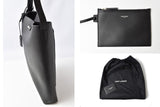 Saint Laurent- Shoulder Bag Crossbody Messenger Leather Black Saint Laurent