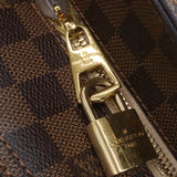 Louis Vuitton Jersey Damier Canvas Ebene Brown Tote Bag