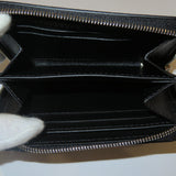 Louis Vuitton Wallet Zippy Coin Purse Exotic Leather Python Black