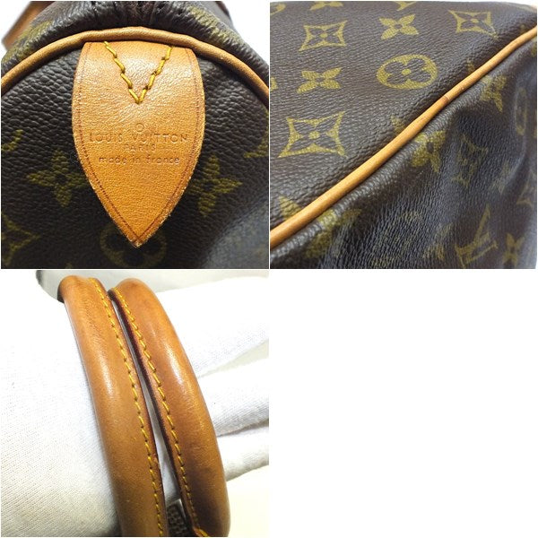 Louis Vuitton Speedy 35 Boston bag Zipper closure Handbag