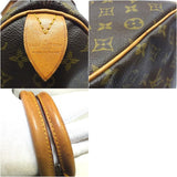Louis Vuitton Speedy 35 Boston bag Zipper closure Handbag