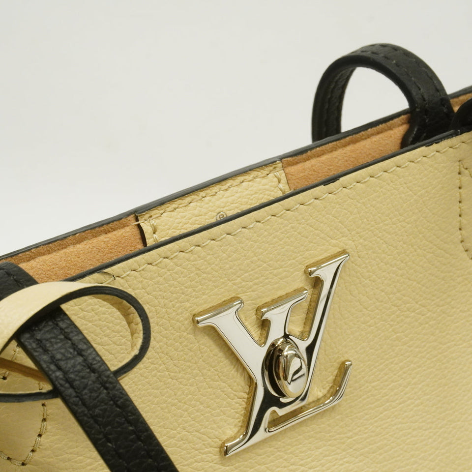 Louis Vuitton Tote Bag Lock Me Cover Noir