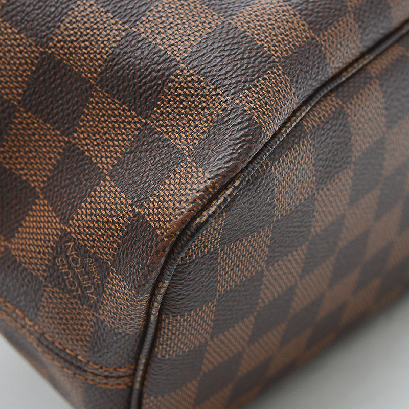 Louis Vuitton Damier Neverfull PM Tote Bag with Pouch