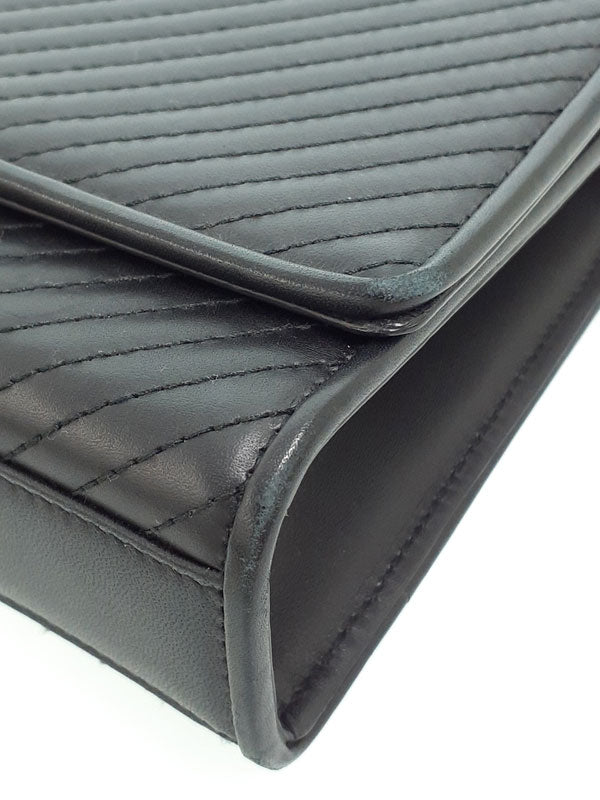 Saint Laurent- Paris Chain Shoulder Bag black