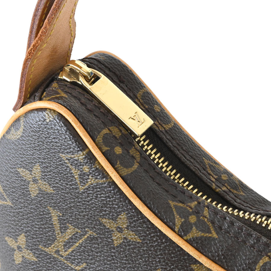 Louis Vuitton Pochette Croissant Monogram Brown One Shoulder Bag