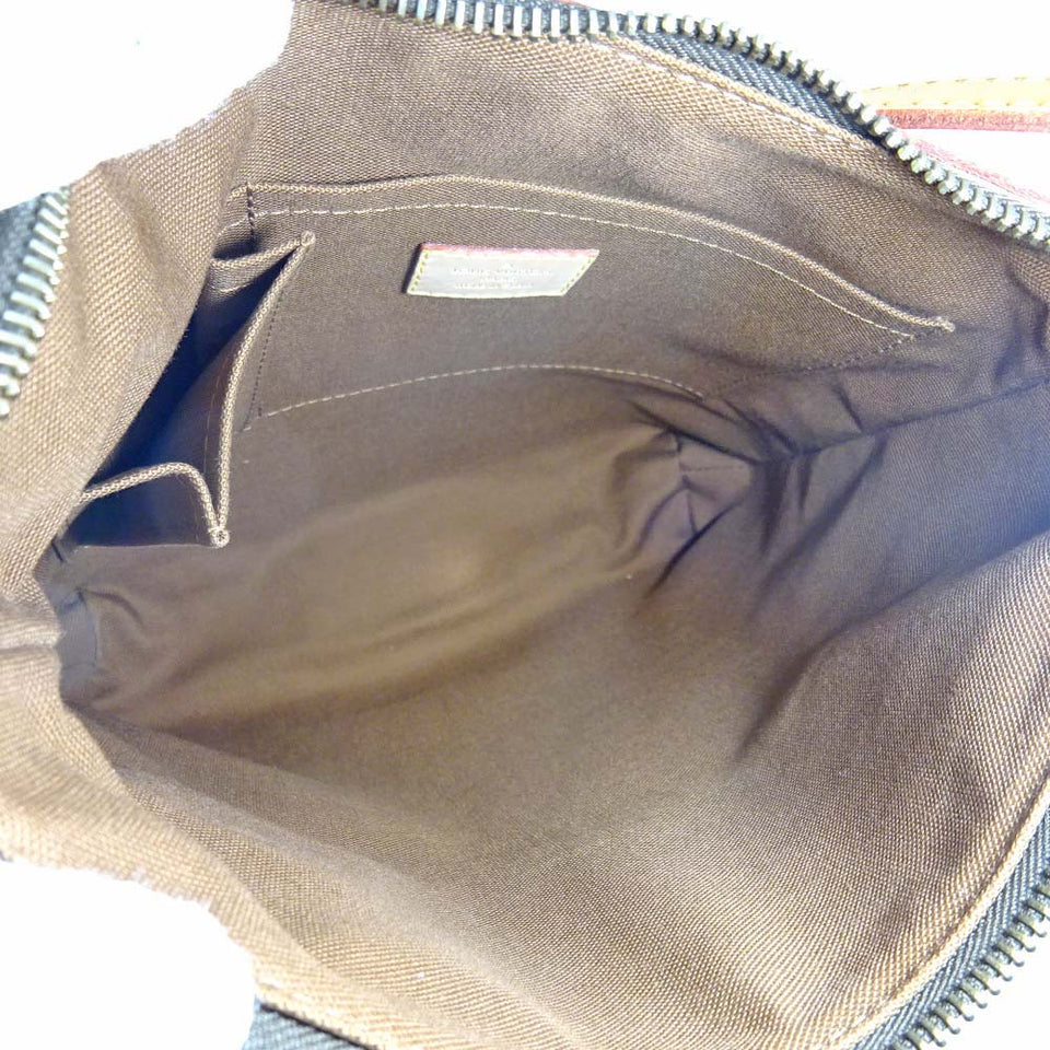 Louis Vuitton Monogram Odeon PM Shoulder Bag Brown Monogram Canvas