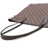 Louis Vuitton Tote Bag Neverfull MM Damier Ebene Brown