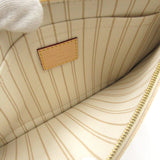 Louis Vuitton Neverfull MM Tote Bag Canvas Damier Azur