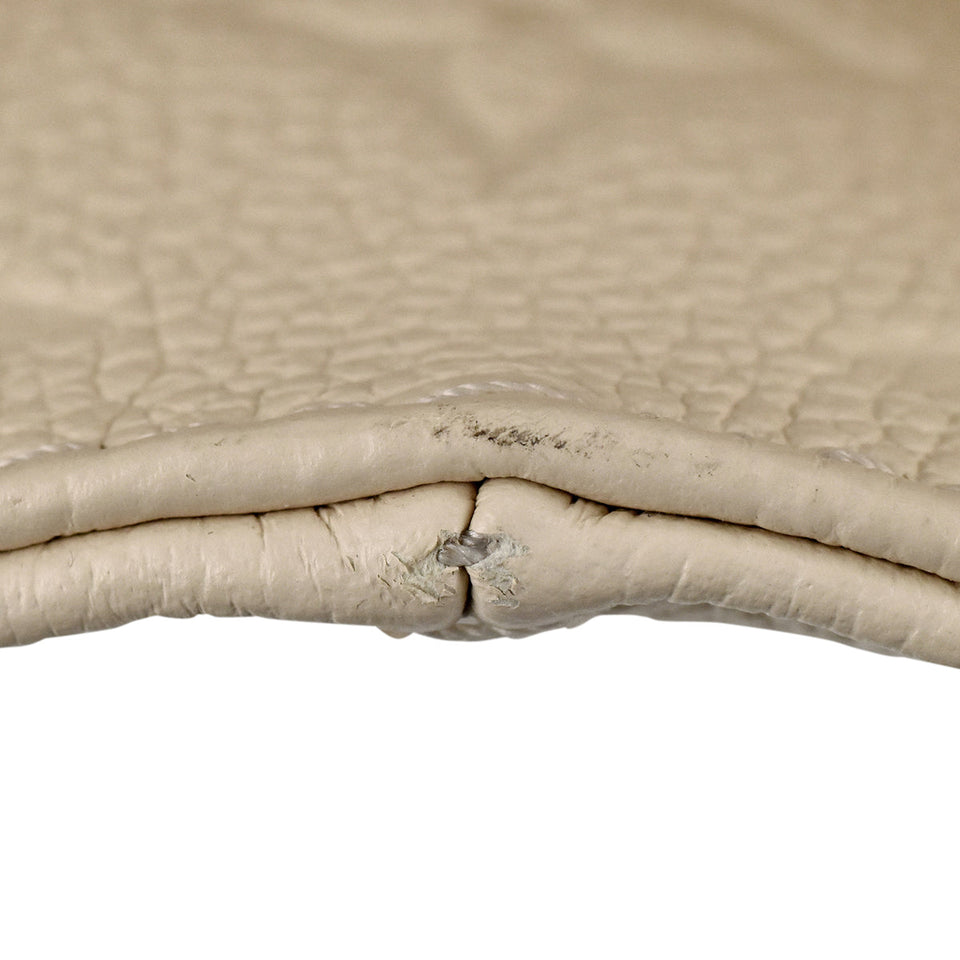Louis Vuitton On The Go GM Shoulder Bag Monogram Creme