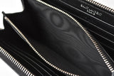Saint Laurent- Paris Wallet Long Wallet Leather Black
