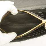 Louis Vuitton Bifold Long Wallet Monogram Implant Portefeuille Sarah Noir