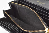 Saint Laurent- Paris Wallet Long Wallet Leather Black