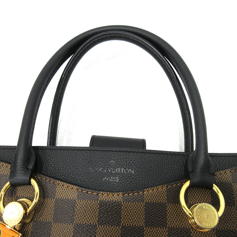 Louis Vuitton Damier Riverside Handbag Brown