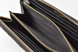 Saint Laurent- Paris Outlet Wallet Long Wallet Leather Black