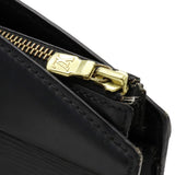 Louis Vuitton Epi Riviera Handbag Noir Black Gold Hardware