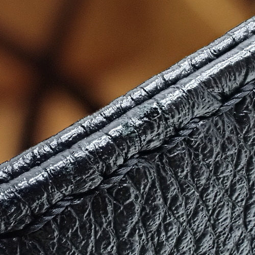 Louis Vuitton Monogram Emplant Noir On The Go MM Tote Bag Shoulder Bag Black
