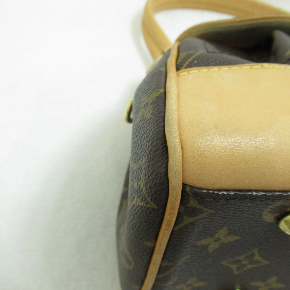 Louis Vuitton Beverly MM Shoulder Bag PVC Coated Canvas Monogram  Brown