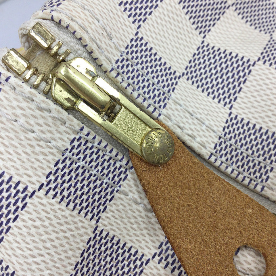 Louis Vuitton Speedy 30 Damier Azur Handbag