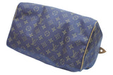 Louis Vuitton Speedy 30 monogram PVC leather gold