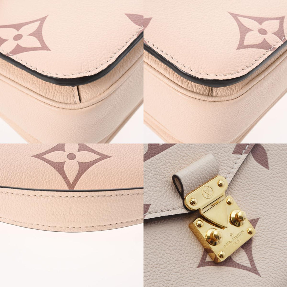 Louis Vuitton Monogram Emplant Pochette Metis MM Claim Bois De Rose