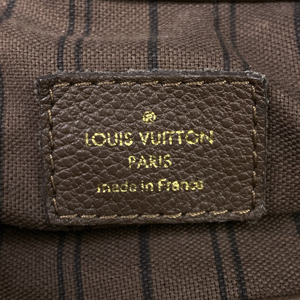 Louis Vuitton Artsy MM Shoulder Bag Monogram Implant