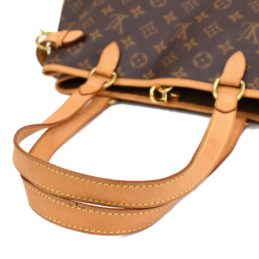 Louis Vuitton Batignolles Horizontal Shoulder Bag Monogram Brown