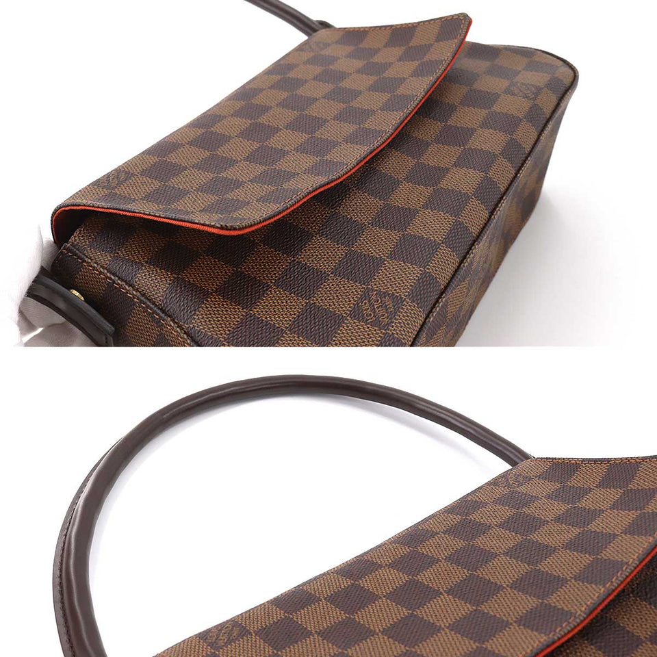 Louis Vuitton Damier Ebene Mini Looping Shoulder Bag