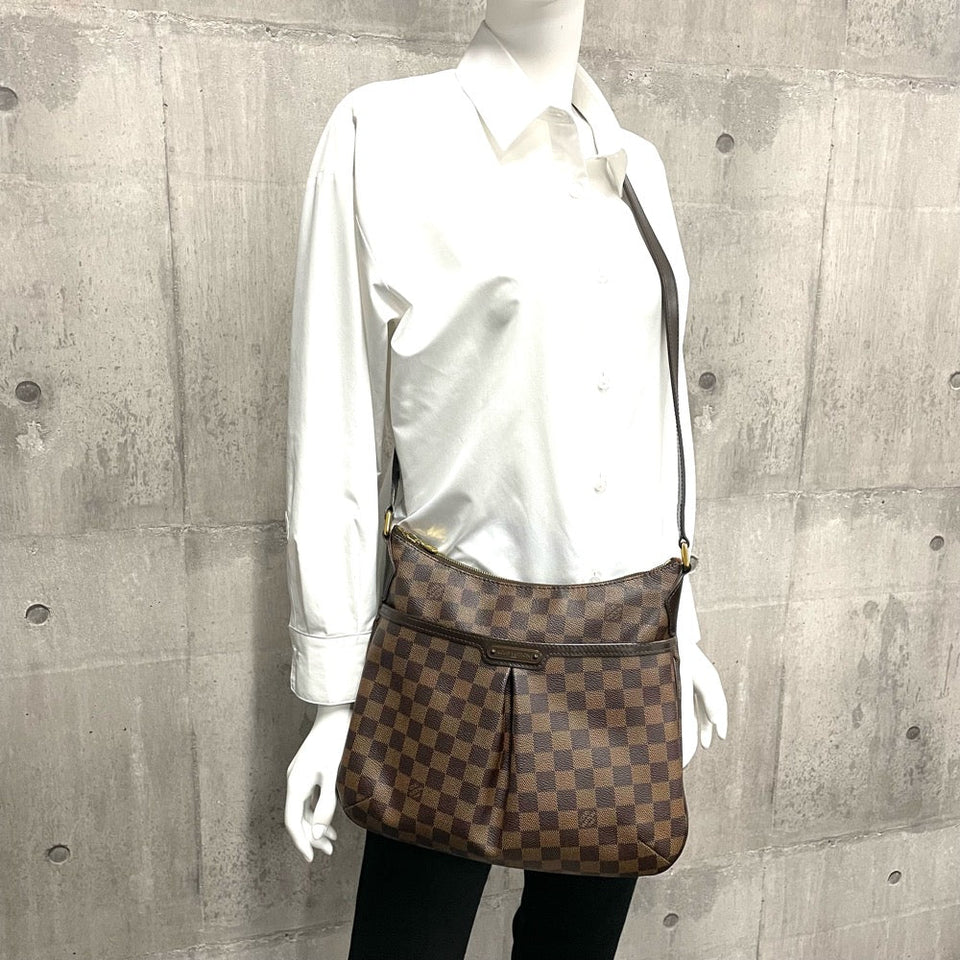 Louis Vuitton Shoulder Bag Damier Bloomsbury PM Crossbody Brown