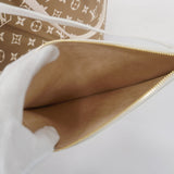 Louis Vuitton Tote Bag Monogram Implant Neverfull MM Beige