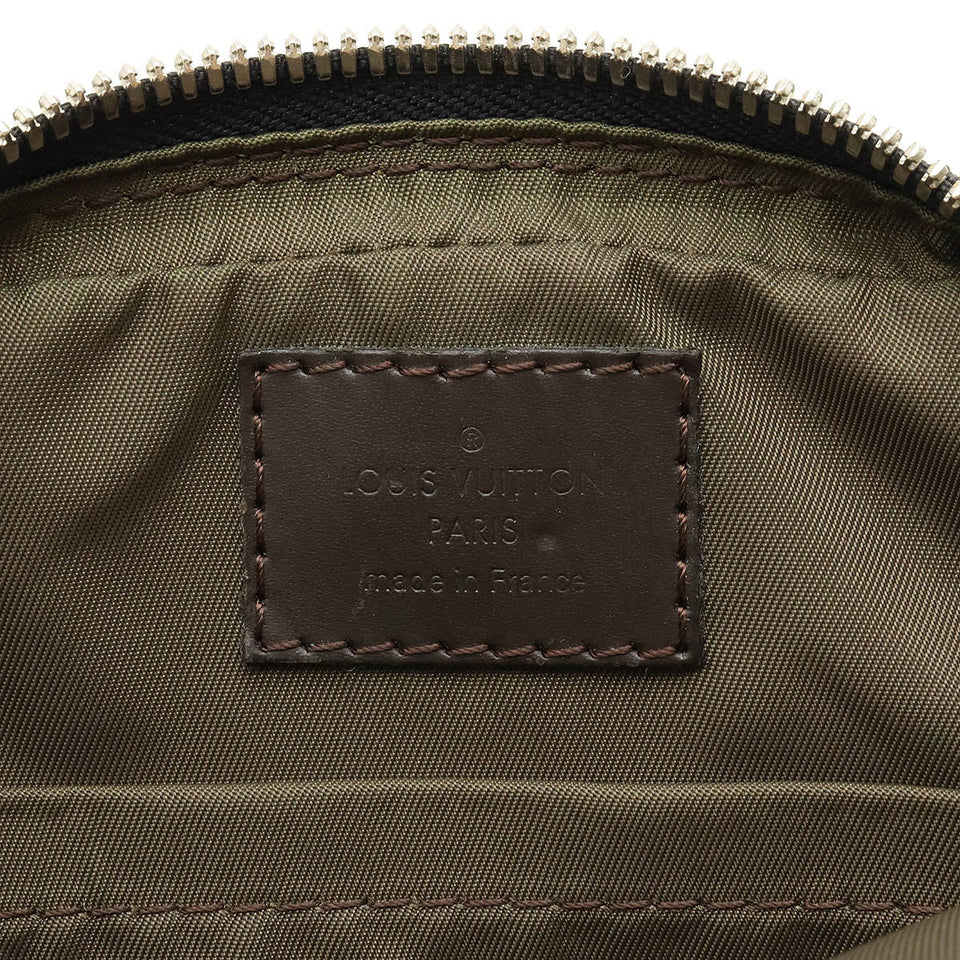 Louis Vuitton Damier Jean Mini Citadin Shoulder Bag Pochette Noir Black