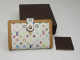 Louis Vuitton Portomone Bie Vienois Bifold Compact Wallet Monogram Multicolor